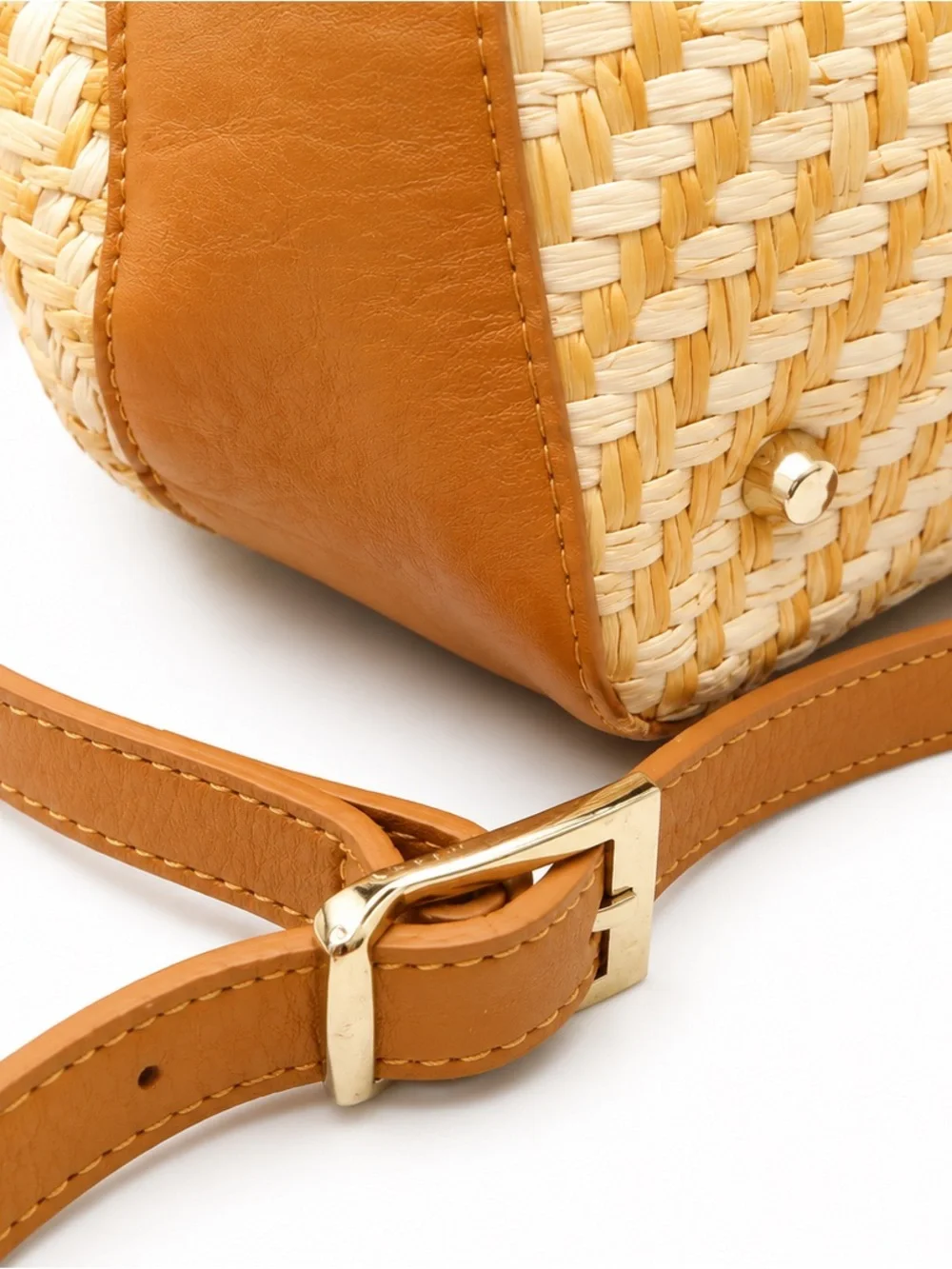 Divina Firenze Italian Leather Straw Bag BNWT Made in Italy $498 Retail🤎
